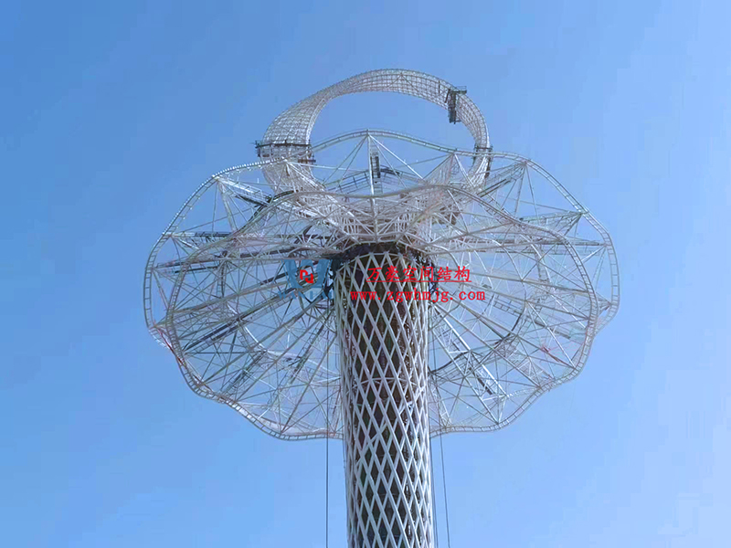 I TOWER-芭蕾舞者裙擺提升安裝階段完美收官！