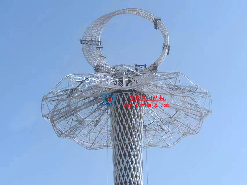 I TOWER-芭蕾舞者裙擺提升安裝階段完美收官！