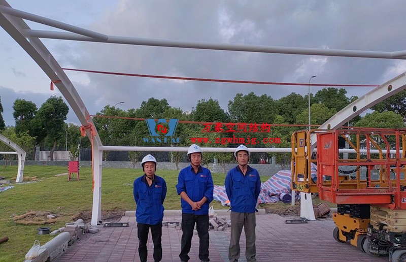 中國民用航空寧波控住交通管理站車棚建造項目 中國民用航空寧波控住交通管理站車棚建造項目