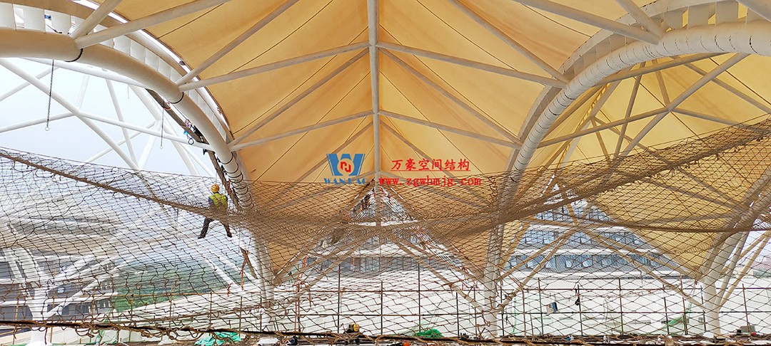 海南醫學院第一附屬醫院江東新院區膜結構工程