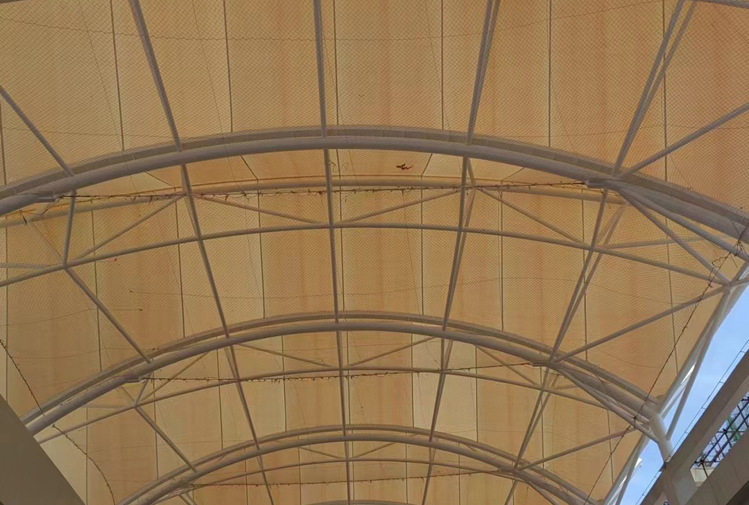 超強臺風"摩羯"狂嘯登陸，這個膜結構天幕經受嚴峻考驗！