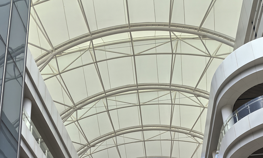 超強臺風"摩羯"狂嘯登陸，這個膜結構天幕經受嚴峻考驗！