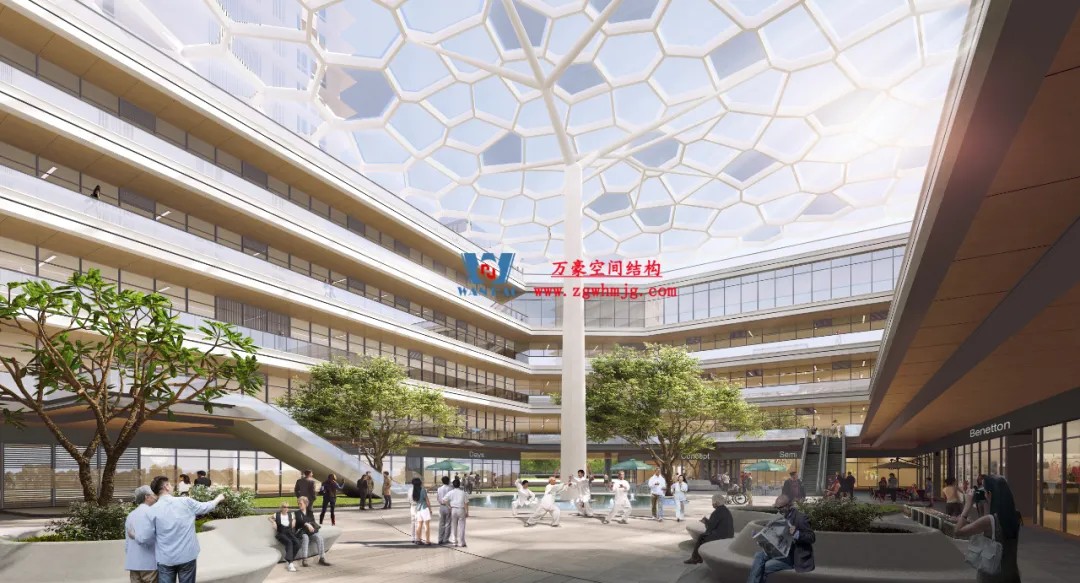 科幻巨幕降臨安吉！湖州安吉鋼結(jié)構(gòu)天幕重塑城市天際線(xiàn)