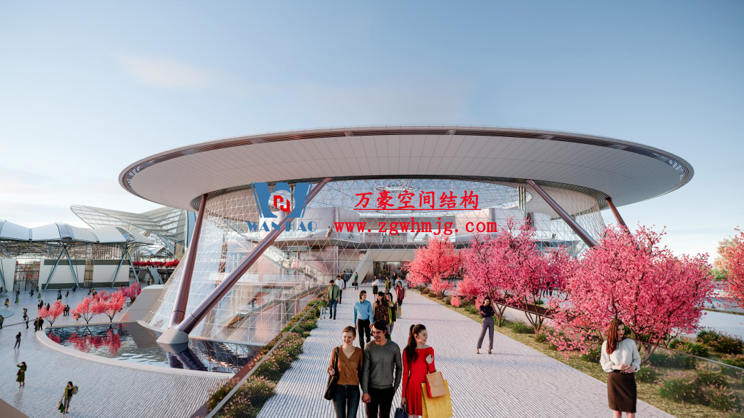 鄭州中原高鐵港數(shù)字展貿(mào)城鋼結(jié)構項目
