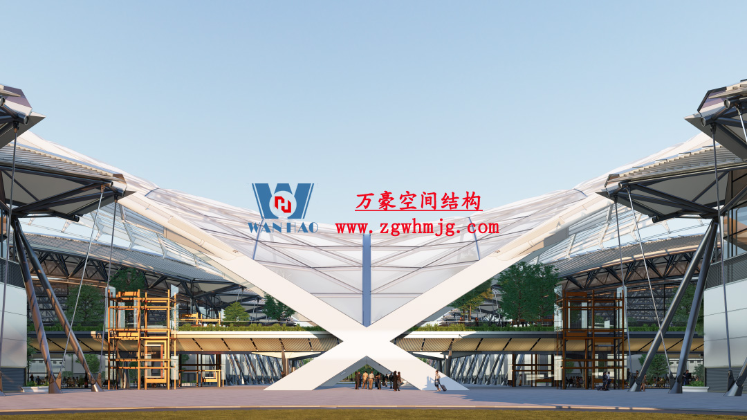 鄭州中原高鐵港數(shù)字展貿(mào)城鋼結(jié)構項目