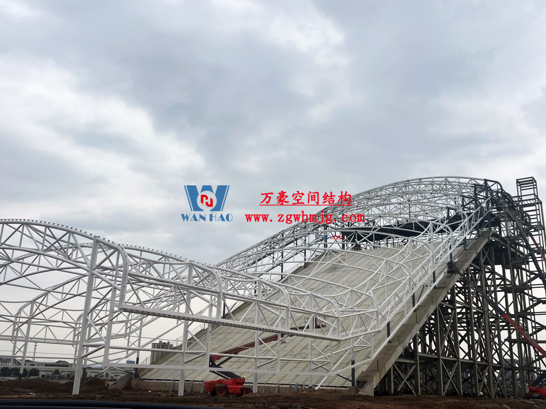 比亞迪紹興嵊州賽車場干拔沙坡觀景平臺鋼結構項目