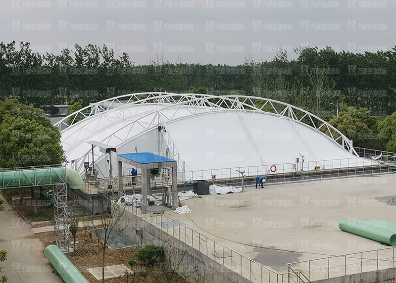 淮安鹽化新材料產業園污水池膜結構項目