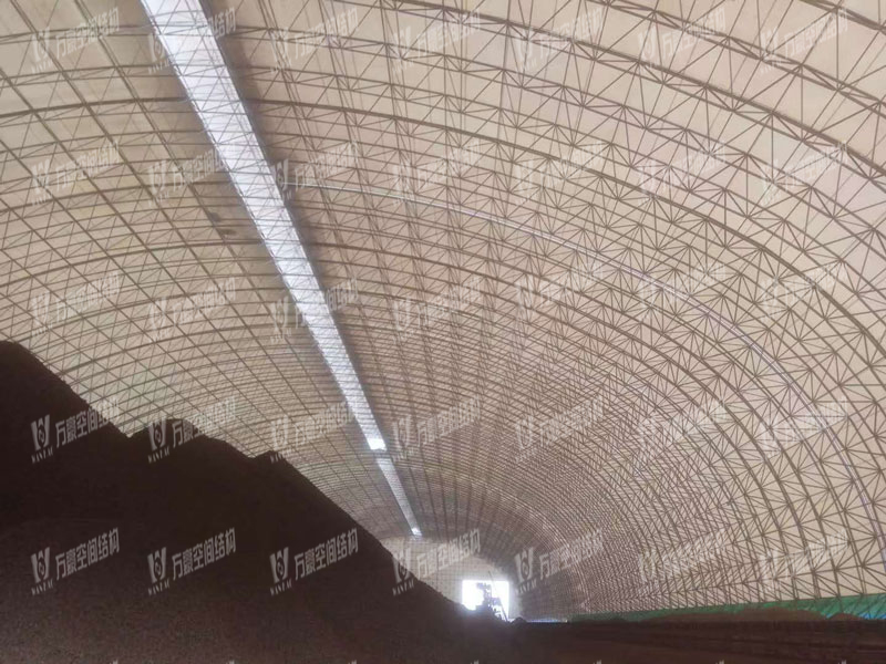 舟山發電廠煤棚膜結構